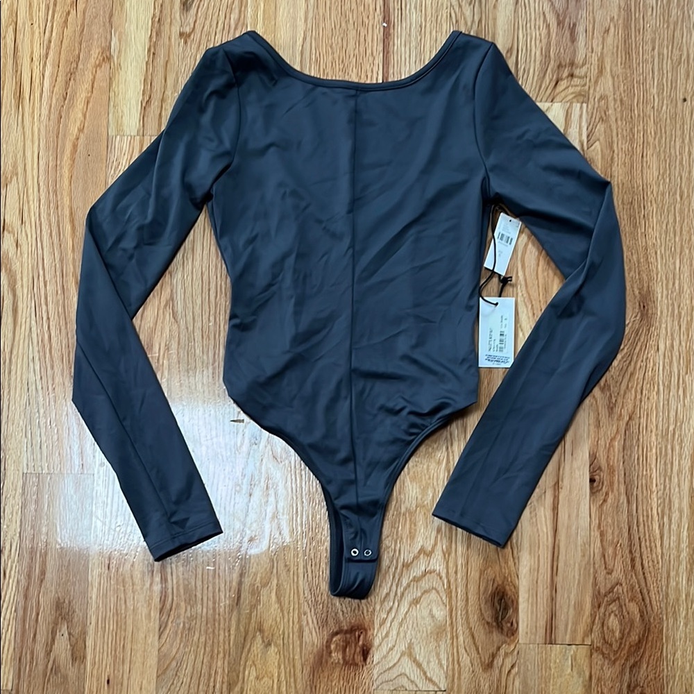 AGOLDE Gray Paulette Bodysuit  new with tags!!